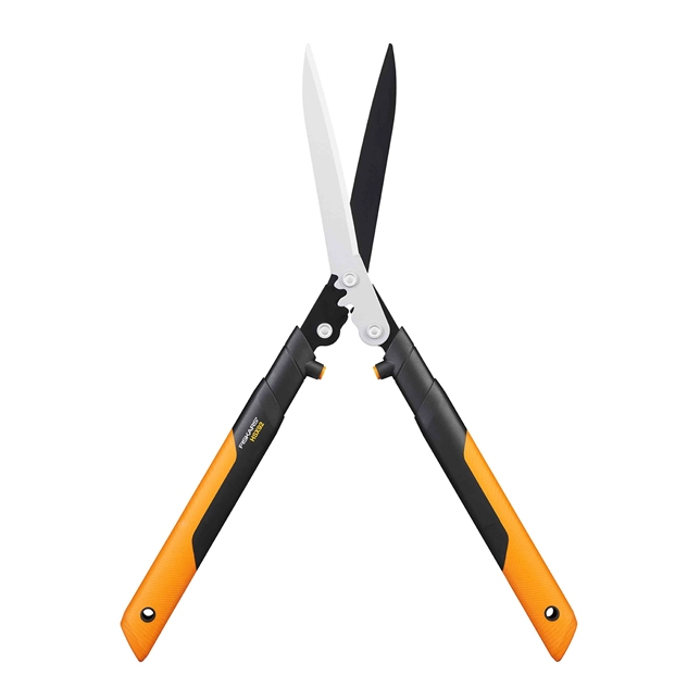 Fiskars PowerGear X Getriebe-Heckenschere HSX92 - Schwarz - Orange - Gerade Klinge - Aluminium - 63 cm - 808 g, Ansicht 2