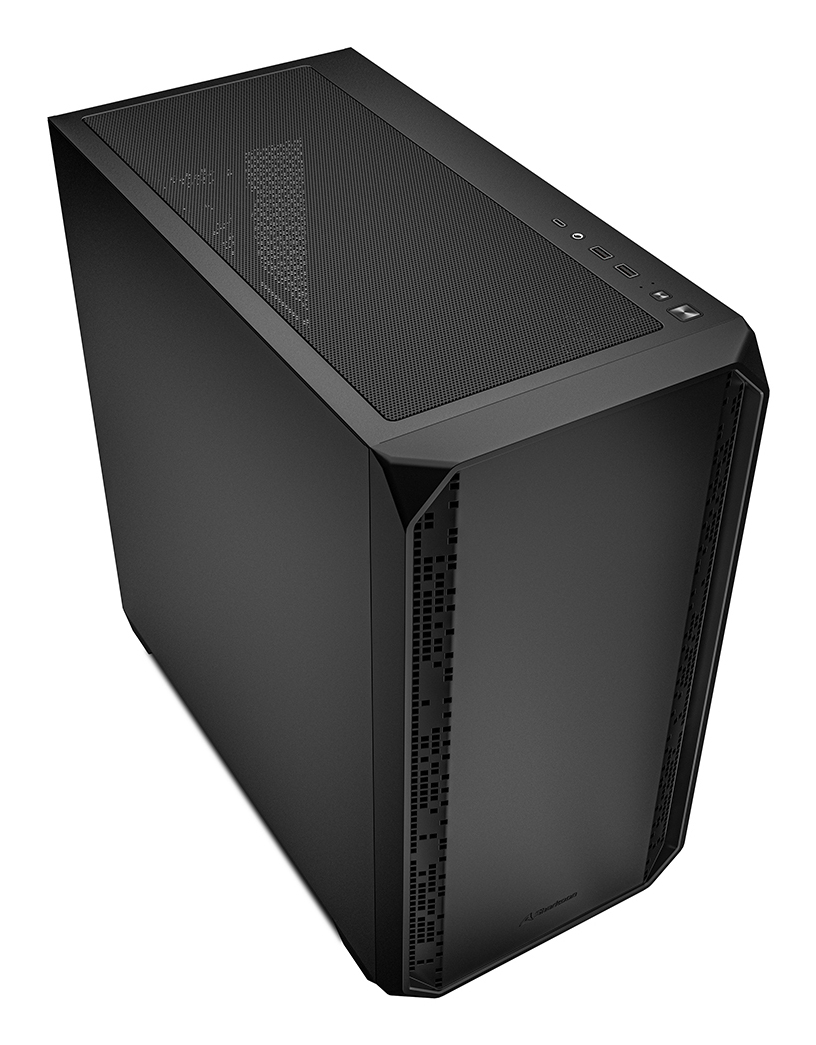 Sharkoon Gehäuse MK2 Micro-ATX 1x Metall schwarz - Tower - ATX, Ansicht 2