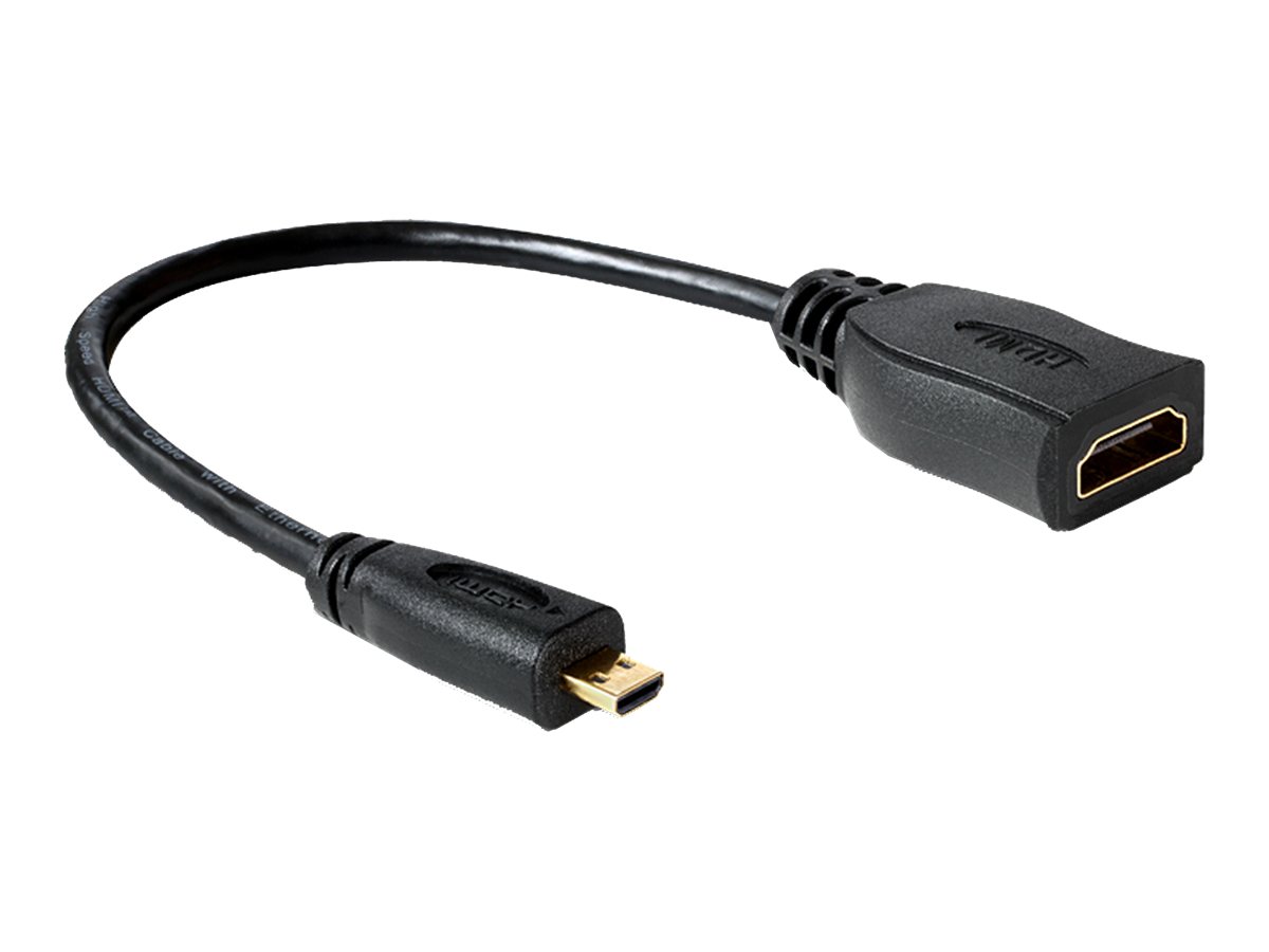 Delock High Speed HDMI with Ethernet - HDMI-Adapter - mikro HDMI M (65391)