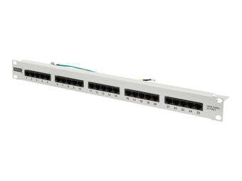 DIGITUS CAT 3 ISDN Patch Panel ungeschirmt