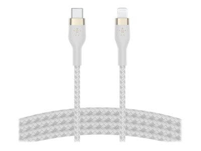 Belkin BOOST CHARGE - Lightning-Kabel - 24 pin USB-C männlich zu Lightning männlich - 1 m - weiß - für Apple iPad/iPhone, Ansicht 2