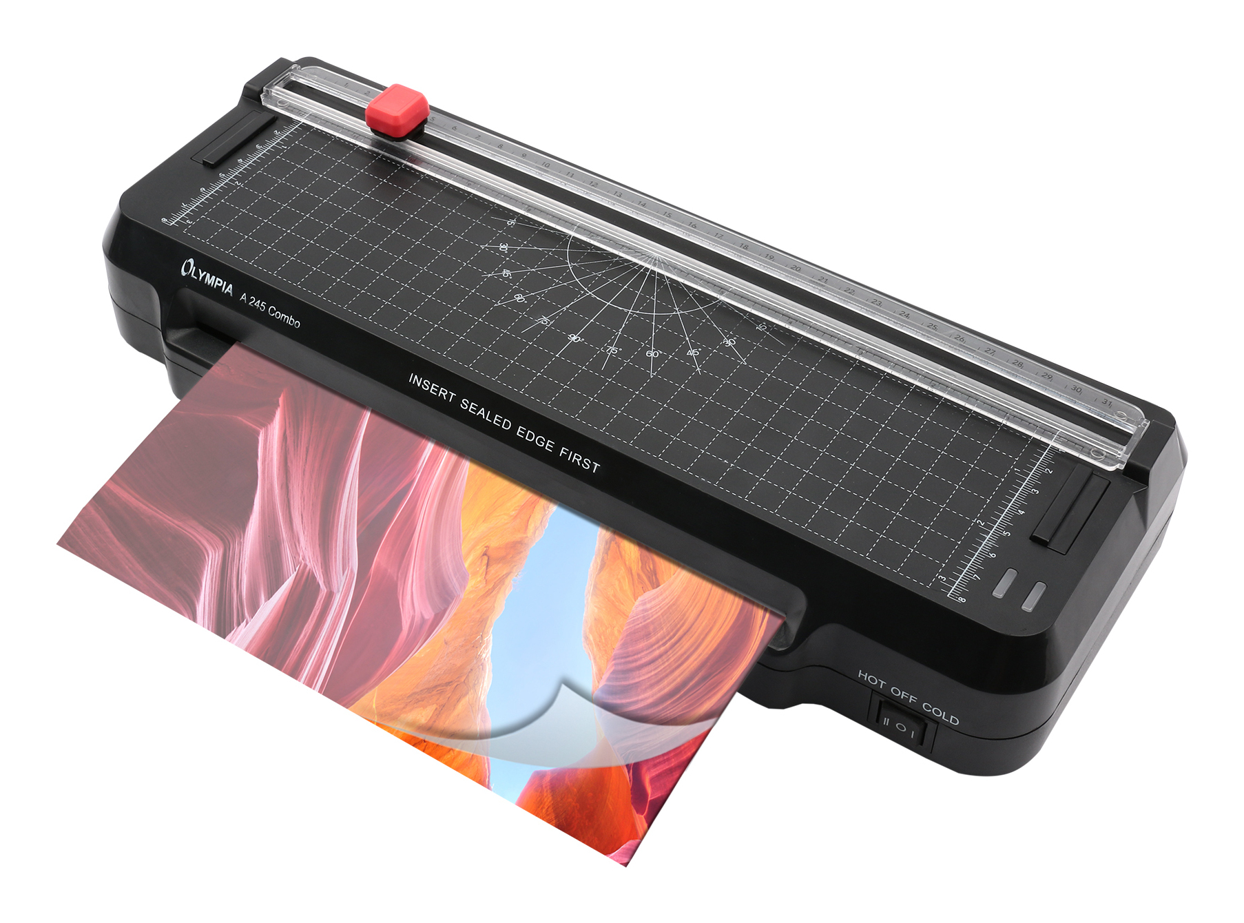 Olympia Laminator mit Papierschneider A245 Combo, Ansicht 2