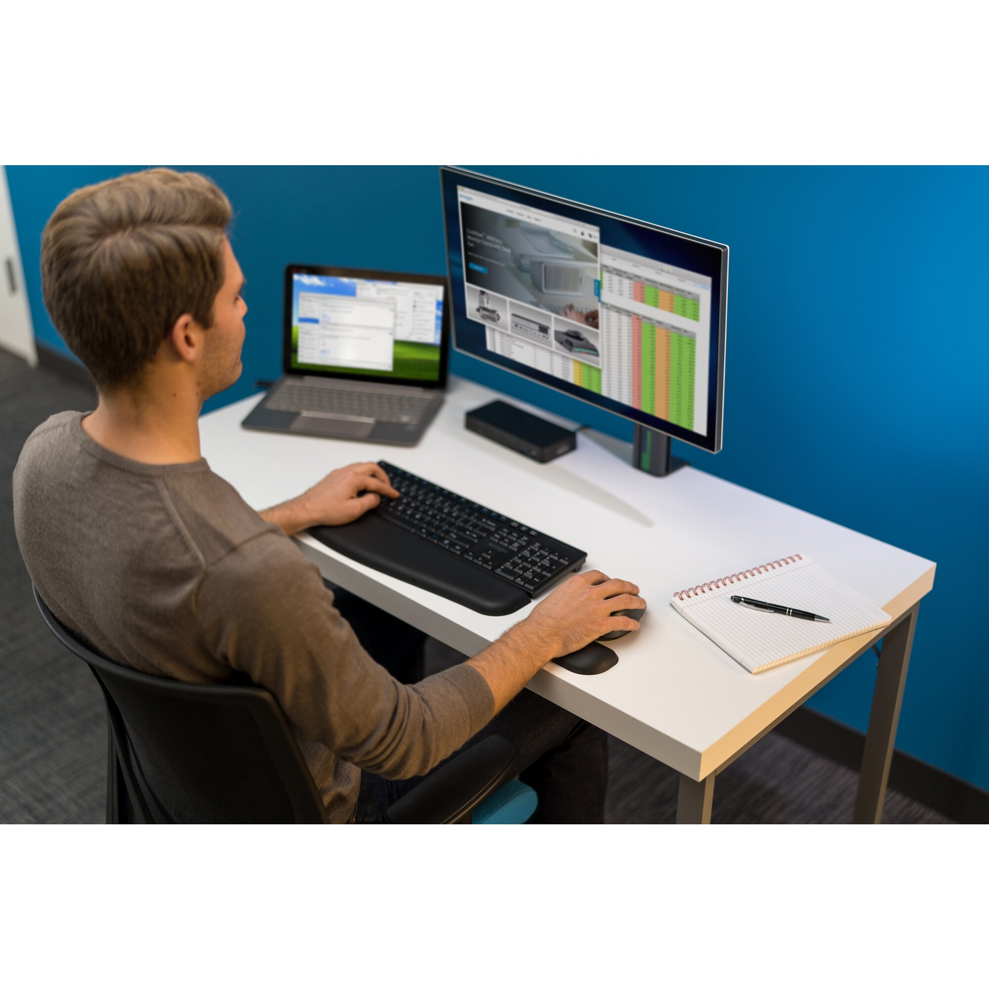 Kensington Pro Fit Full-Size - Maus - Für Rechtshänder - optisch - 6 Tasten - kabellos - 2.4 GHz - kabelloser Empfänger, Ansicht 2