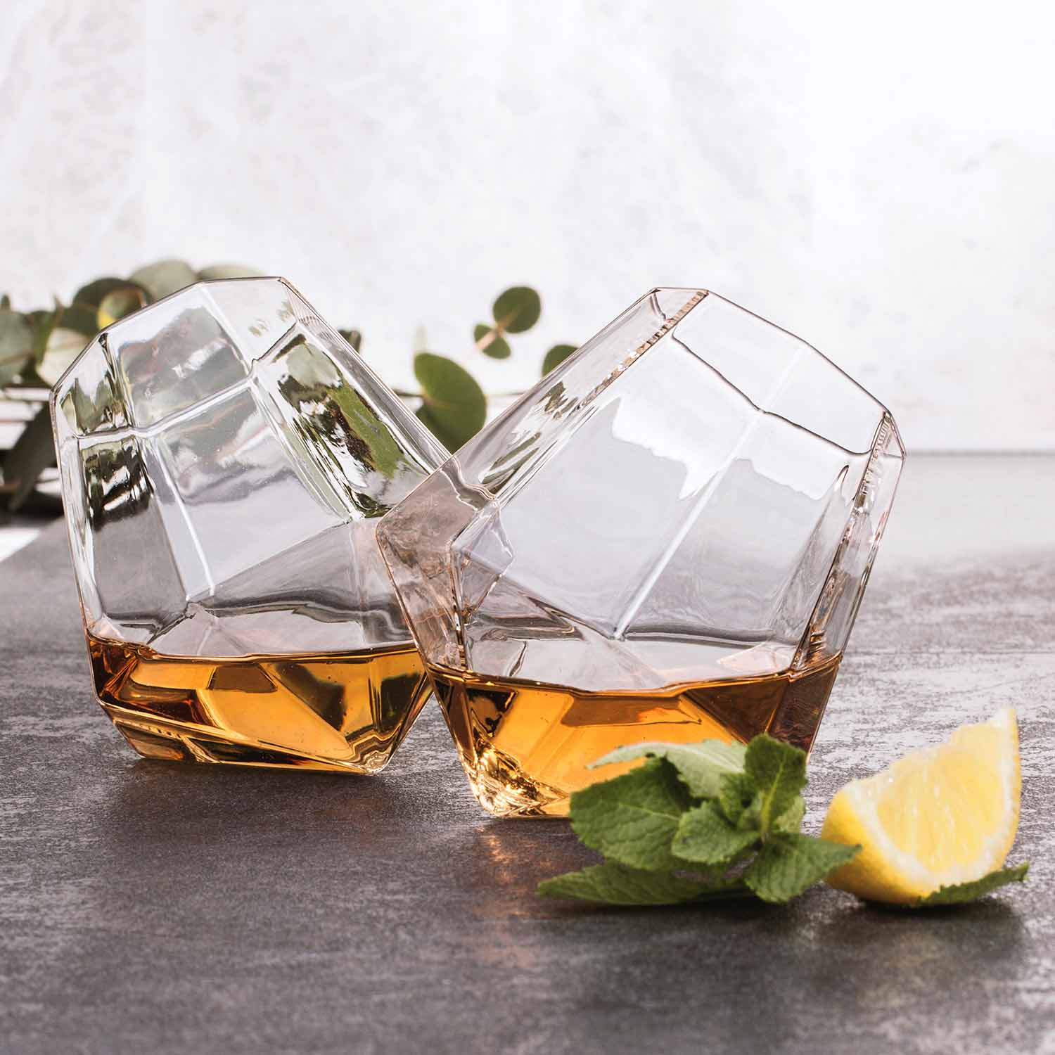 Thumbs Up Mad Monkey - WhiskeygläserDiamond 2er Set transparent, Ansicht 3