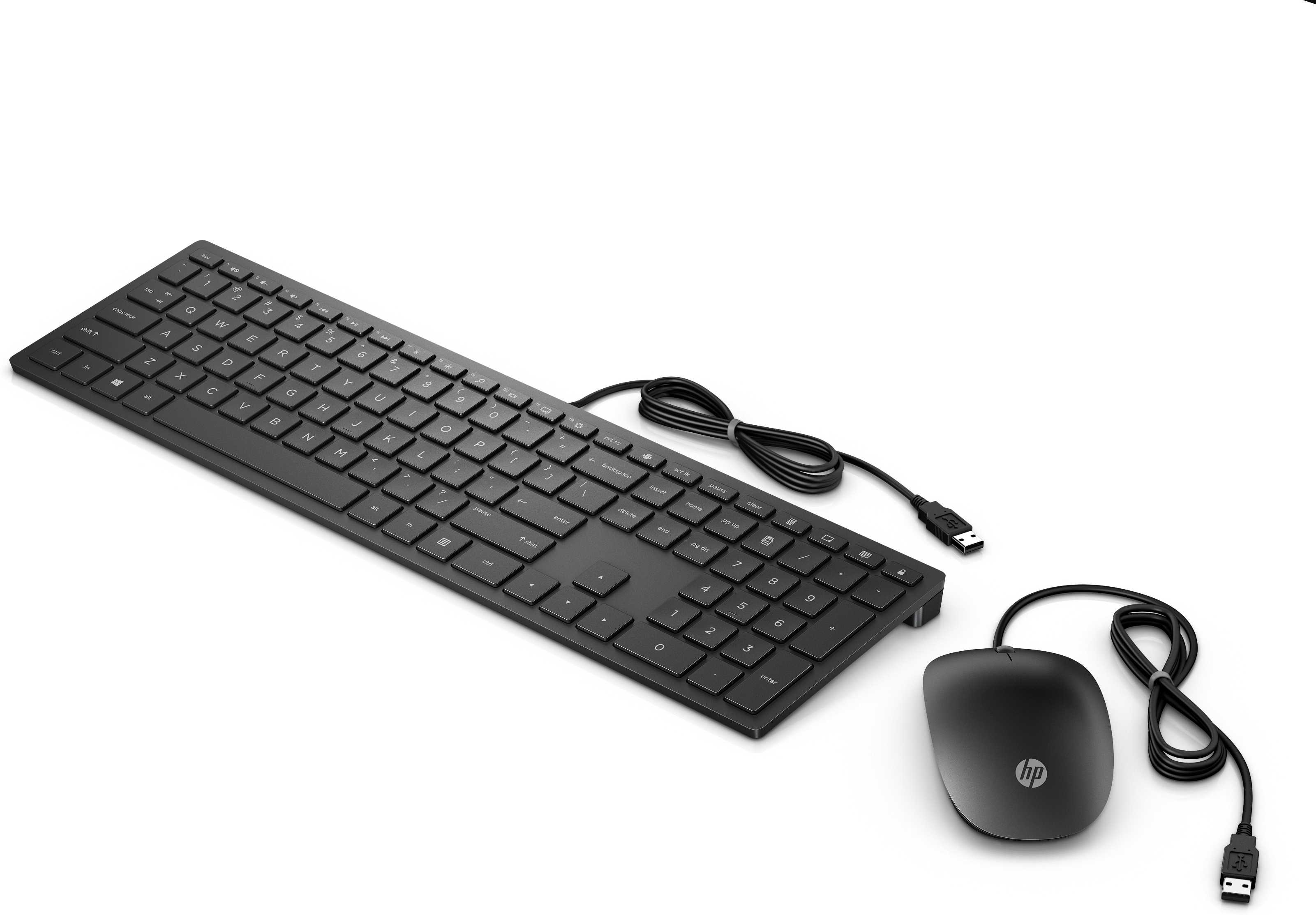 HP Pavilion 400 - Tastatur-und-Maus-Set - USB - Tastatur - Optisch
