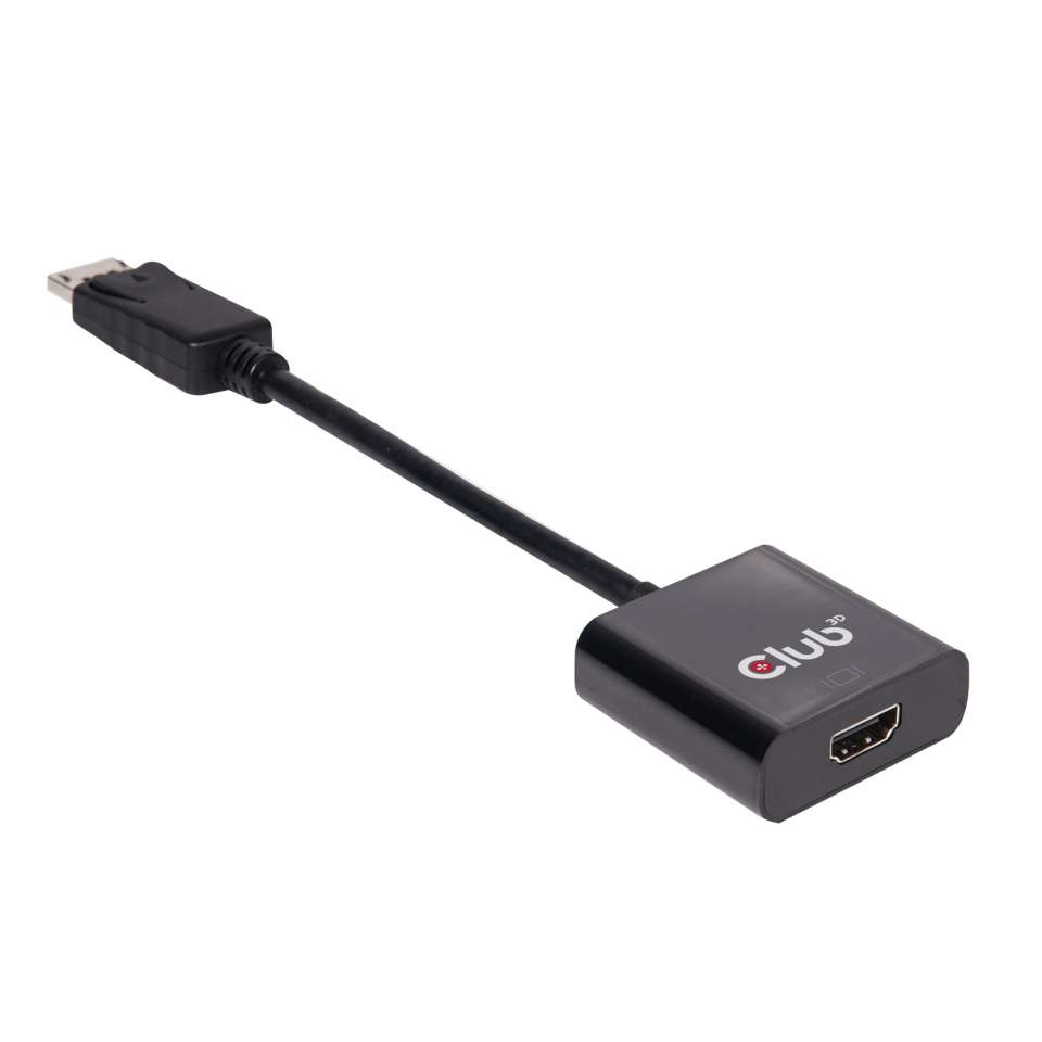 Club 3D Video- / Audio-Adapter - DisplayPort (M) - bis HDMI (W) - 20.3 cm - 4K Unterstützung, Ansicht 2