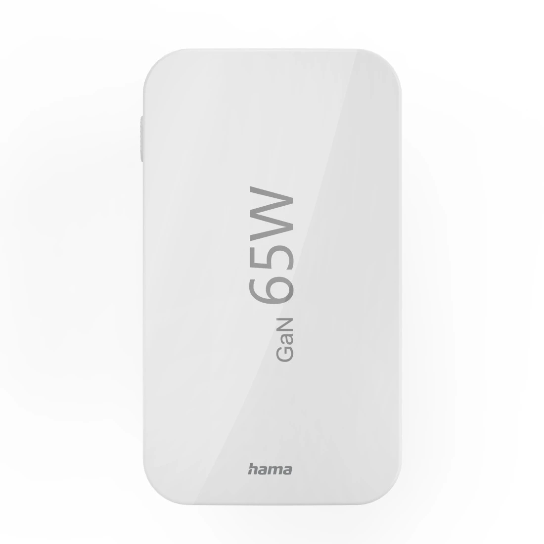 Hama Schnellladegerät 2x USB-C 1x USB-A flaches Mini-Ladegerät PD 65 W - Schnellladegerät, Ansicht 2