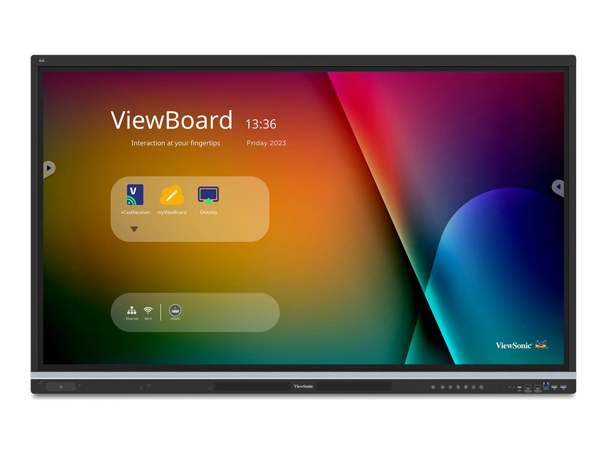 ViewSonic ViewBoard IFP5551 - 140 cm (55") Diagonalklasse LCD-Display mit LED-Hintergrundbeleuchtung - interaktiv - mit Touchscreen (Multi-Touch)