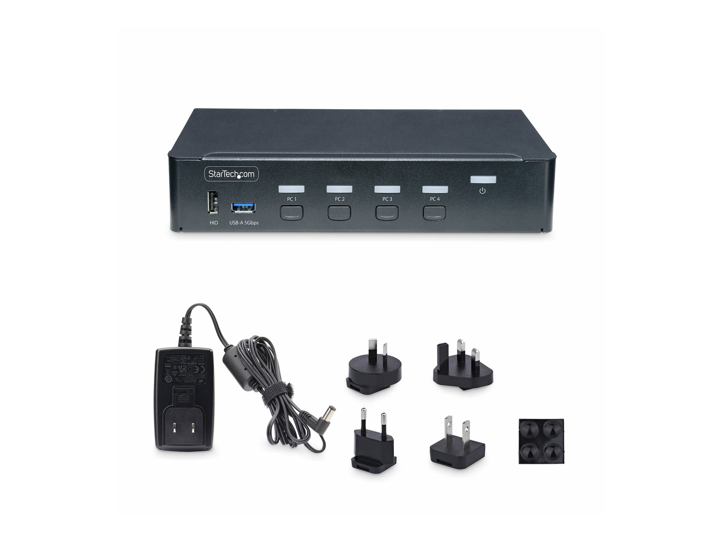 StarTech.com 4-Port DisplayPort KVM Switch/Umschalter
