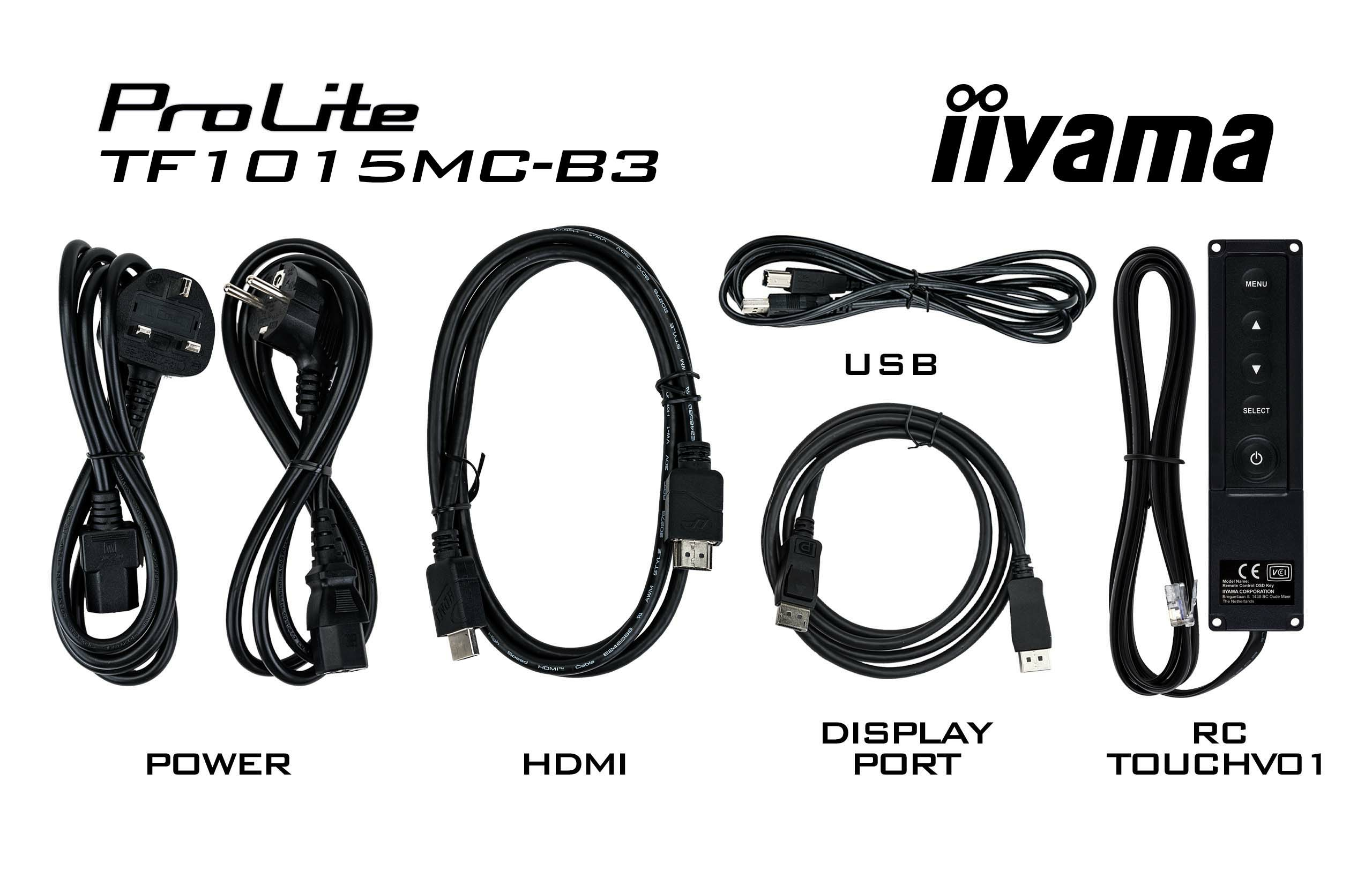 Iiyama ProLite TF1015MC-B3 - LCD-Monitor - 25.7 cm (10.1), Ansicht 2