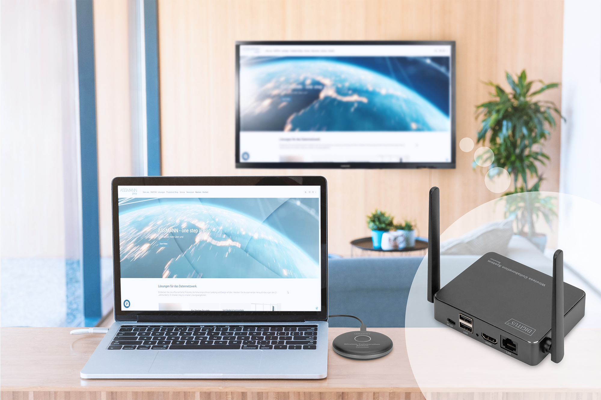 DIGITUS Click & Present Pro - Wireless Collaboration System, Ansicht 4