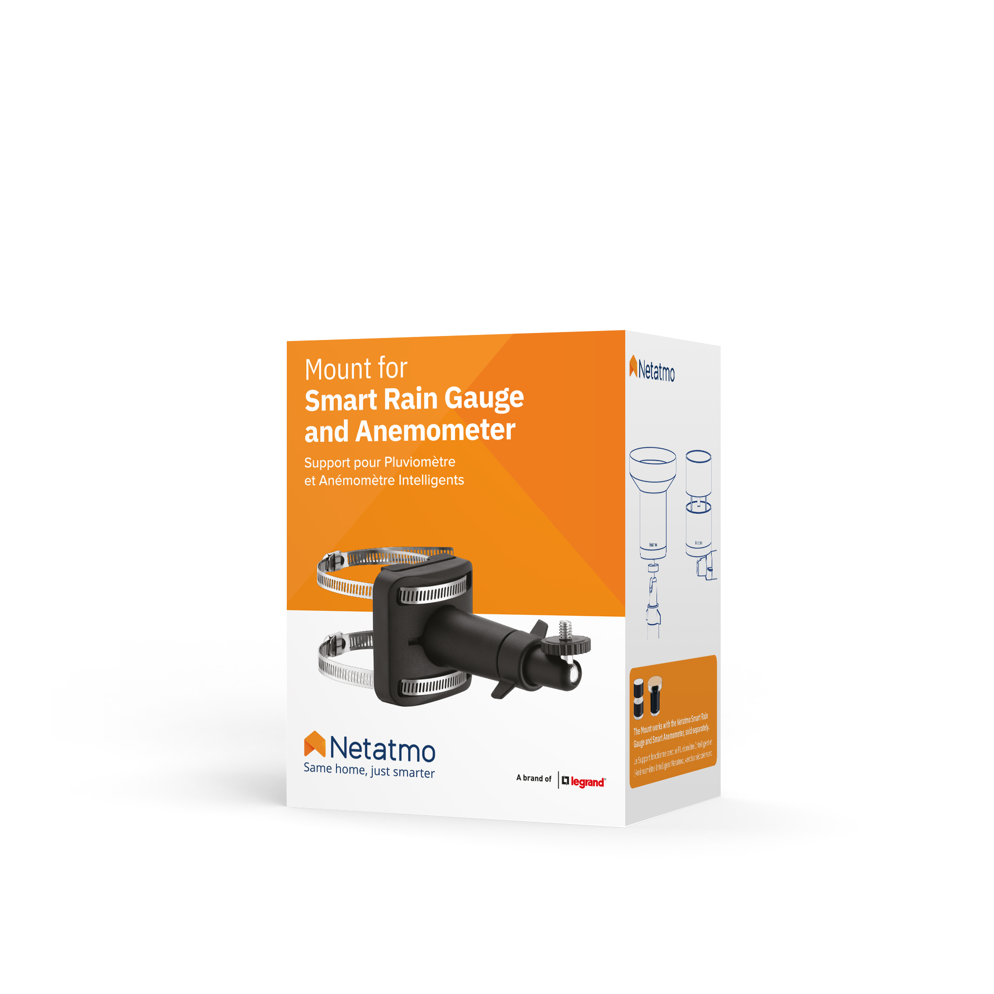 Netatmo NWM01-WW - Halterungsset - für Regenmesser, Ansicht 2