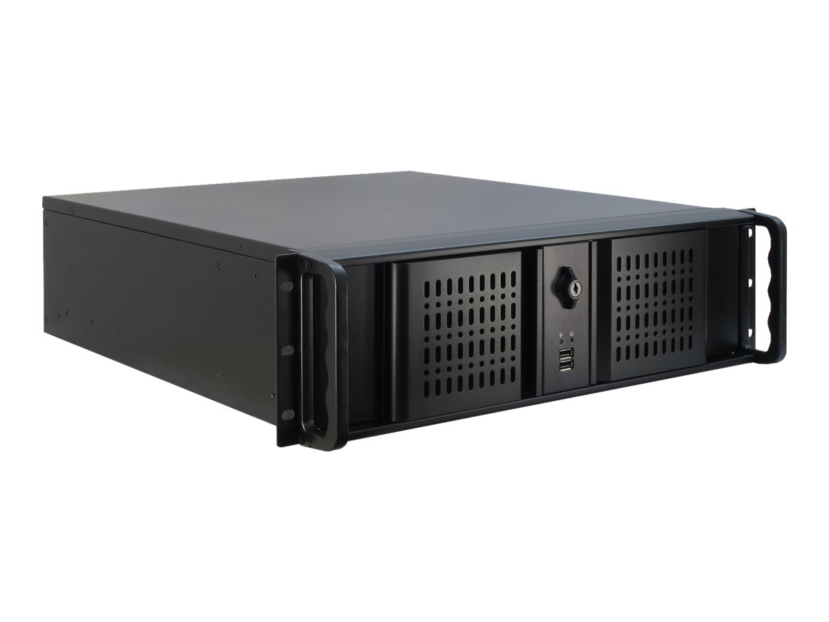 Inter-Tech IPC 3U-3098-S - Rack - einbaufähig - 3U - ATX - ohne Netzteil (ATX)