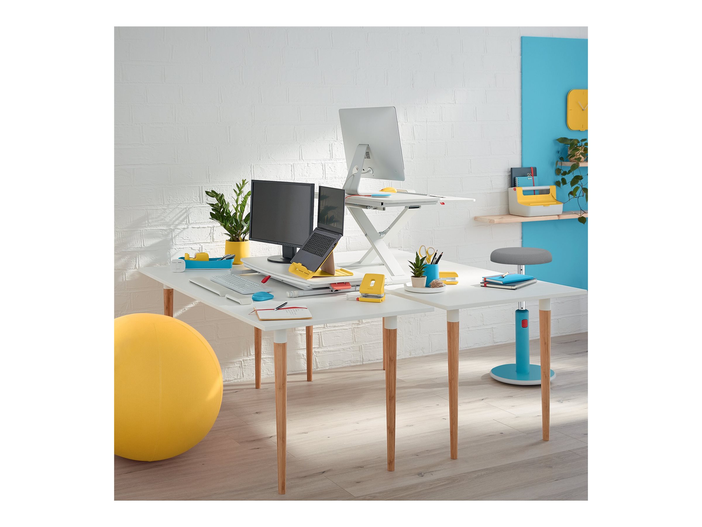 Esselte Leitz Ergo Cosy Standing Desk Converter - Bildschirmständer, Ansicht 3