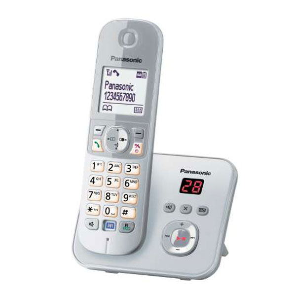 Panasonic KX-TG6823 - Schnurlostelefon - Anrufbeantworter mit Rufnummernanzeige, Ansicht 2