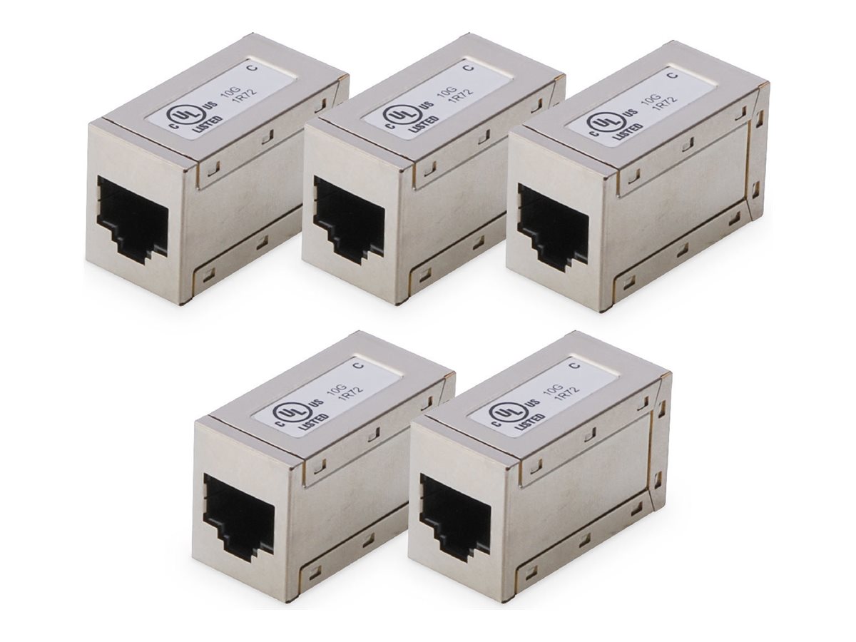 DIGITUS CAT 6, modulare Kupplung, geschirmt - 5 Stk.