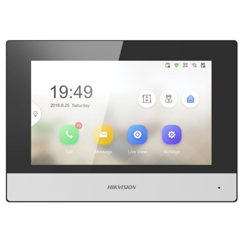 Hikvision DS-KH6320-WTE1 - Videogegensprechanlage - drahtlos, verkabelt (LAN 10/100, 802.11b, 802.11g, 802.11n), Ansicht 2