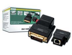 DIGITUS DVI Extender über CAT5  CAT6