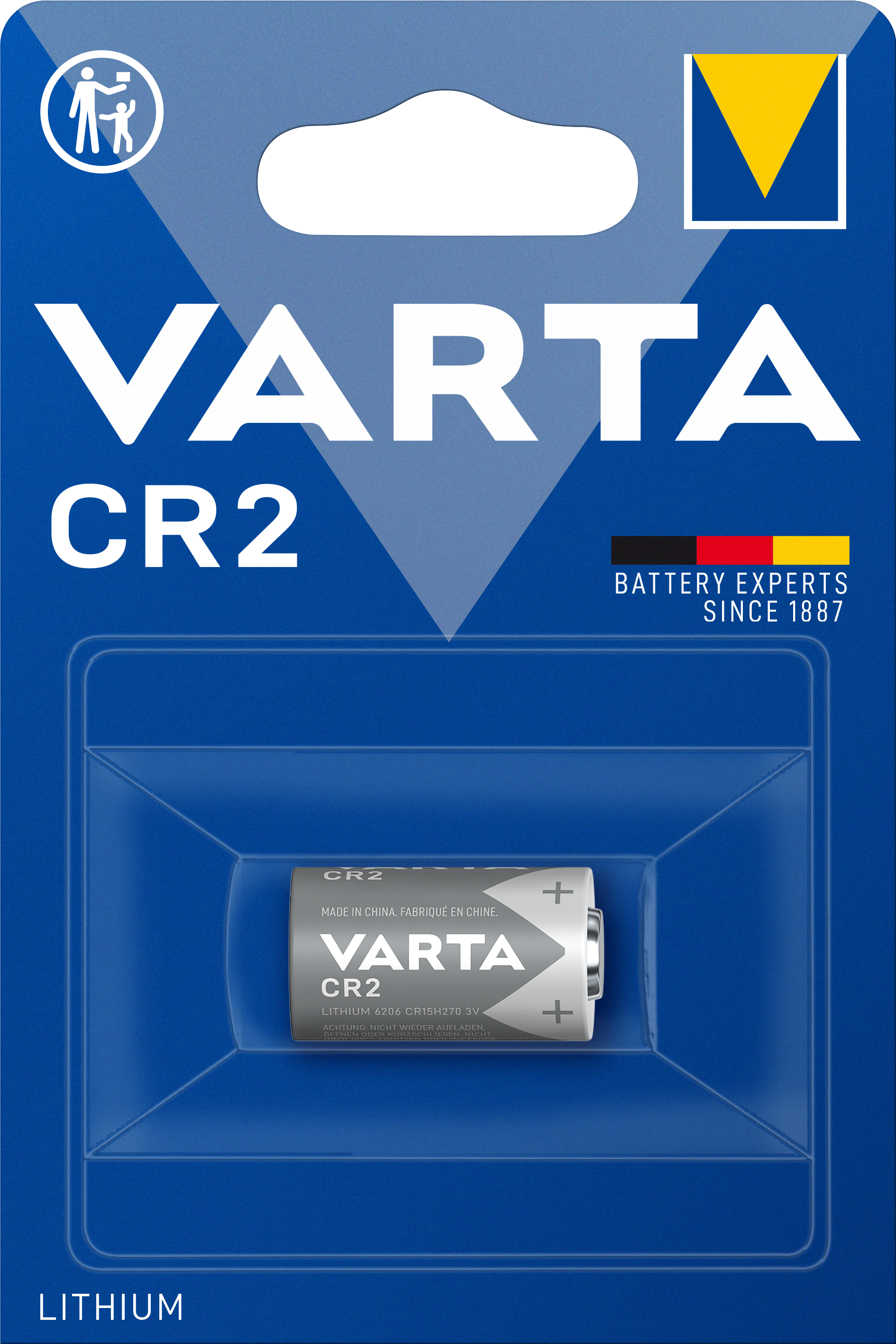Varta Professional - Kamerabatterie CR2 - Li, Ansicht 2