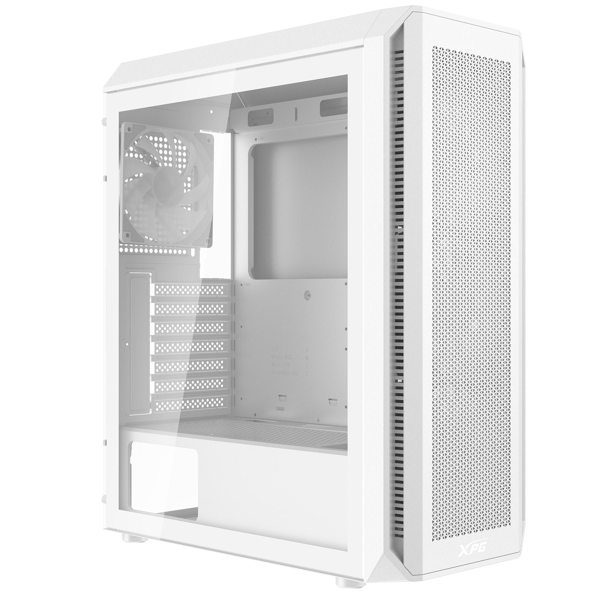 XPG Geh VALOR AIR PLUS ATX Midi Tower weiß retail - Midi/Minitower - ATX, Ansicht 2