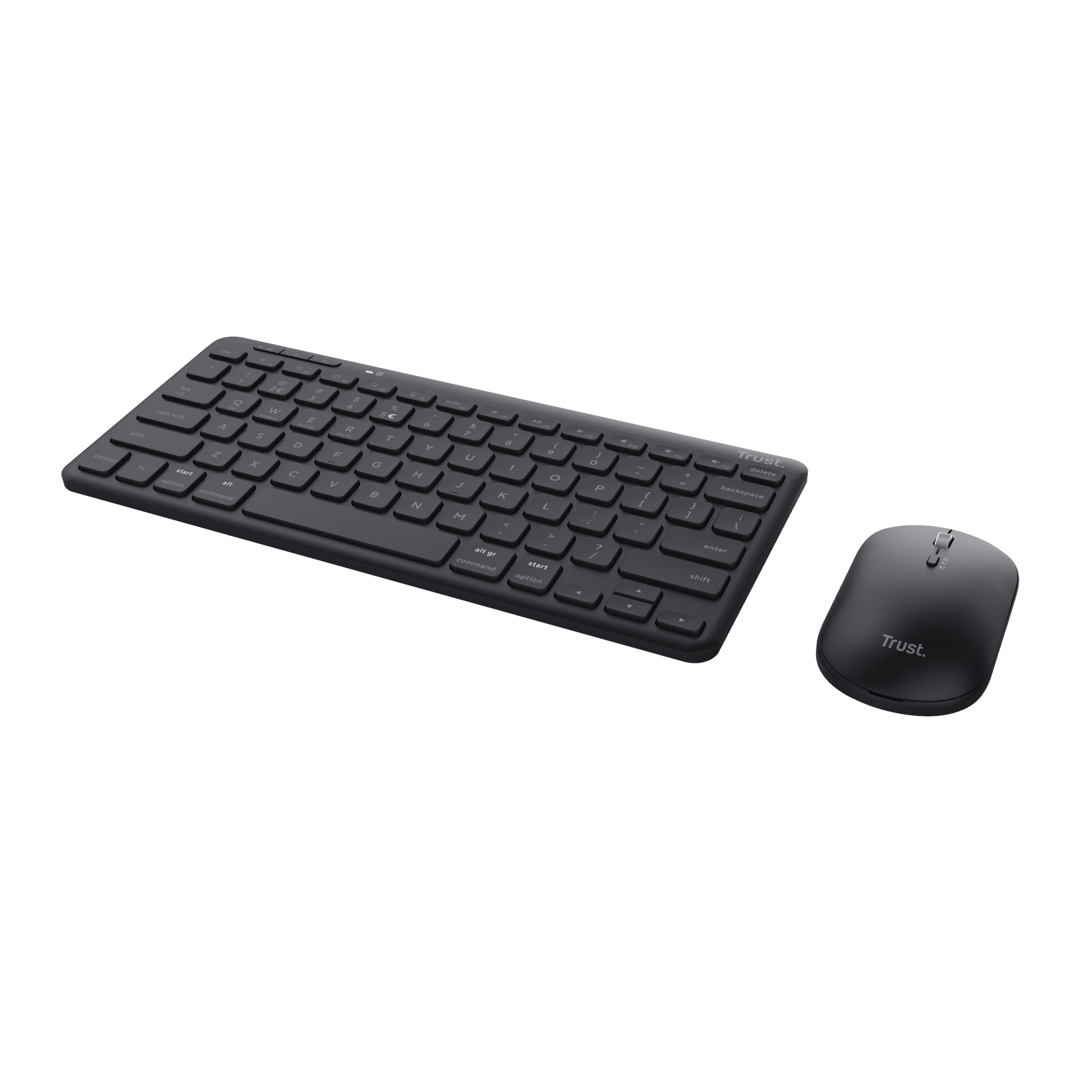 Trust Lyra - Tastatur-und-Maus-Set - Multi-Device, Ansicht 2