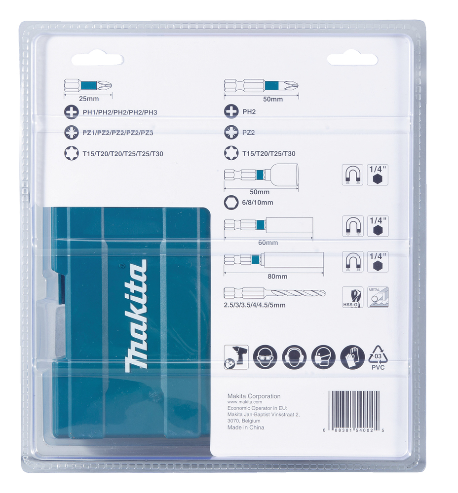 Makita Impact Black - Schraubendreher- und Bohreinsatzset, Ansicht 3