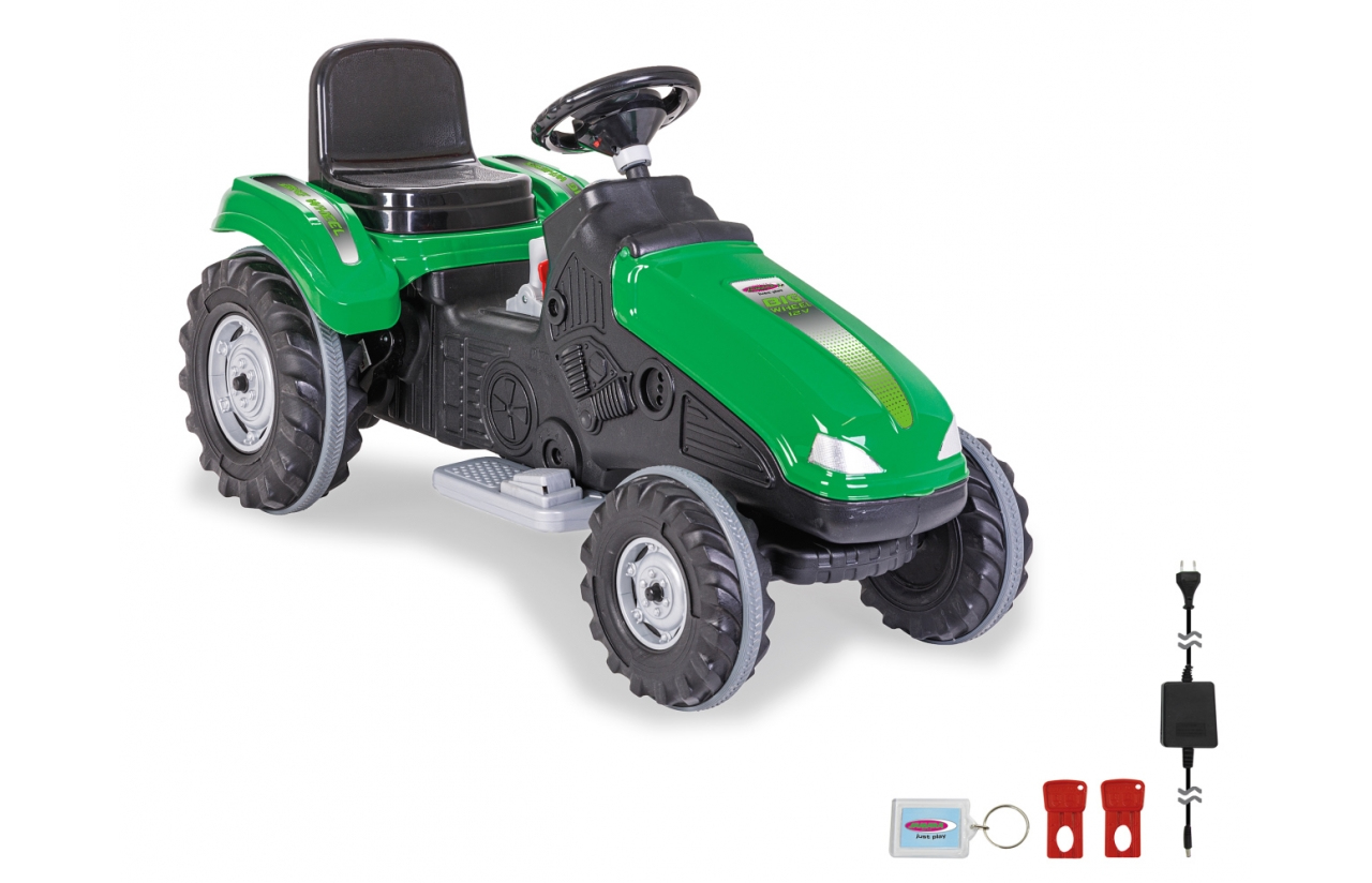 JAMARA Ride On Traktor Big Wheel - 3 Jahr(e) - 4 Rad/Räder - Schwarz - Grün, Ansicht 4
