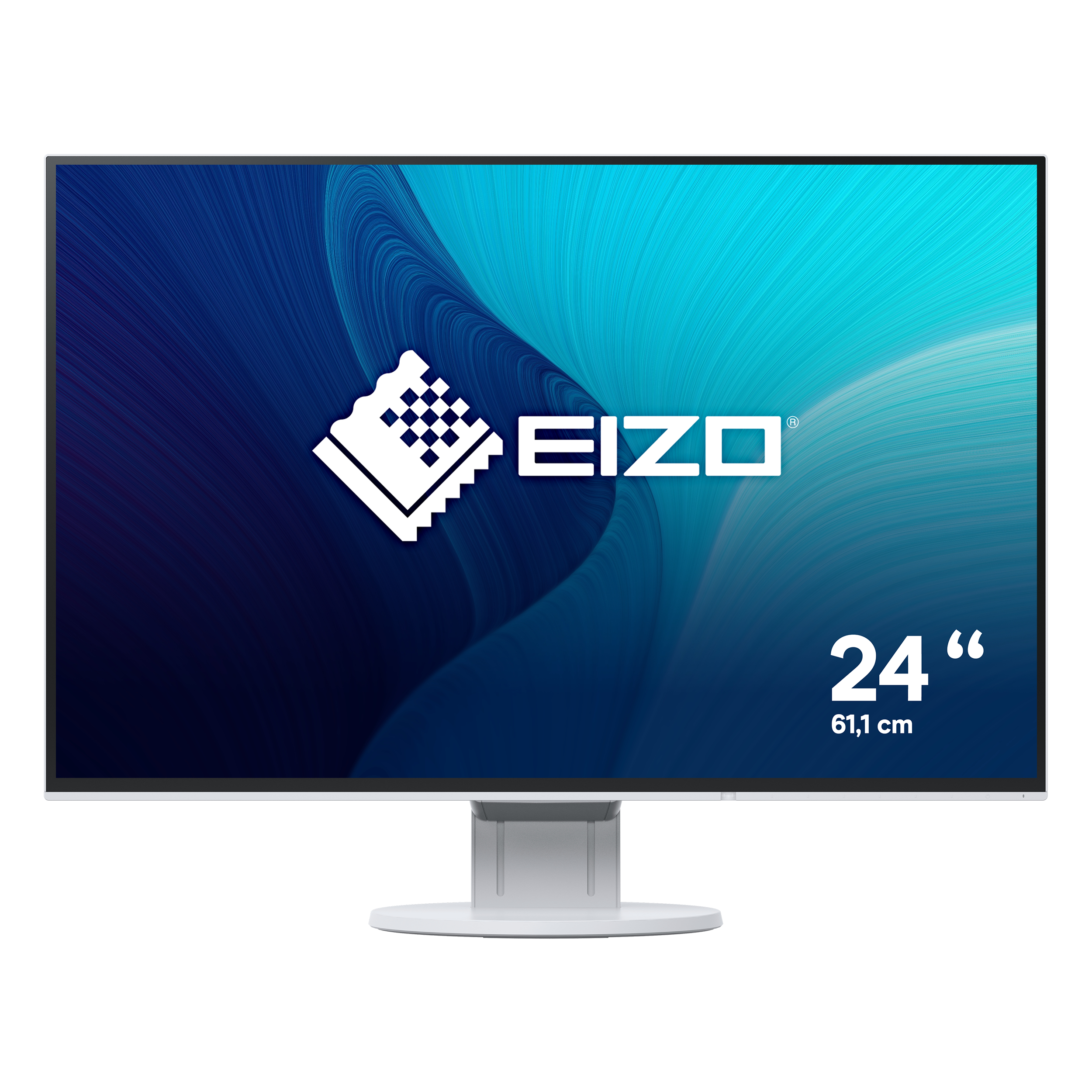 EIZO FlexScan EV2456-WT, 61,2 cm (24.1&quot;), 1920 x 1200 Pixel, WUXGA, LCD, 5 ms, Weiß