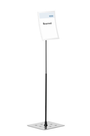 Durable 498123 - Informationsstand - A4 - Metall - Silber - Horizontal/Vertical - 320 mm Durable 498123 - Informationsstand - A4 - Metall - Silber - Horizontal/Vertical - 320 mm