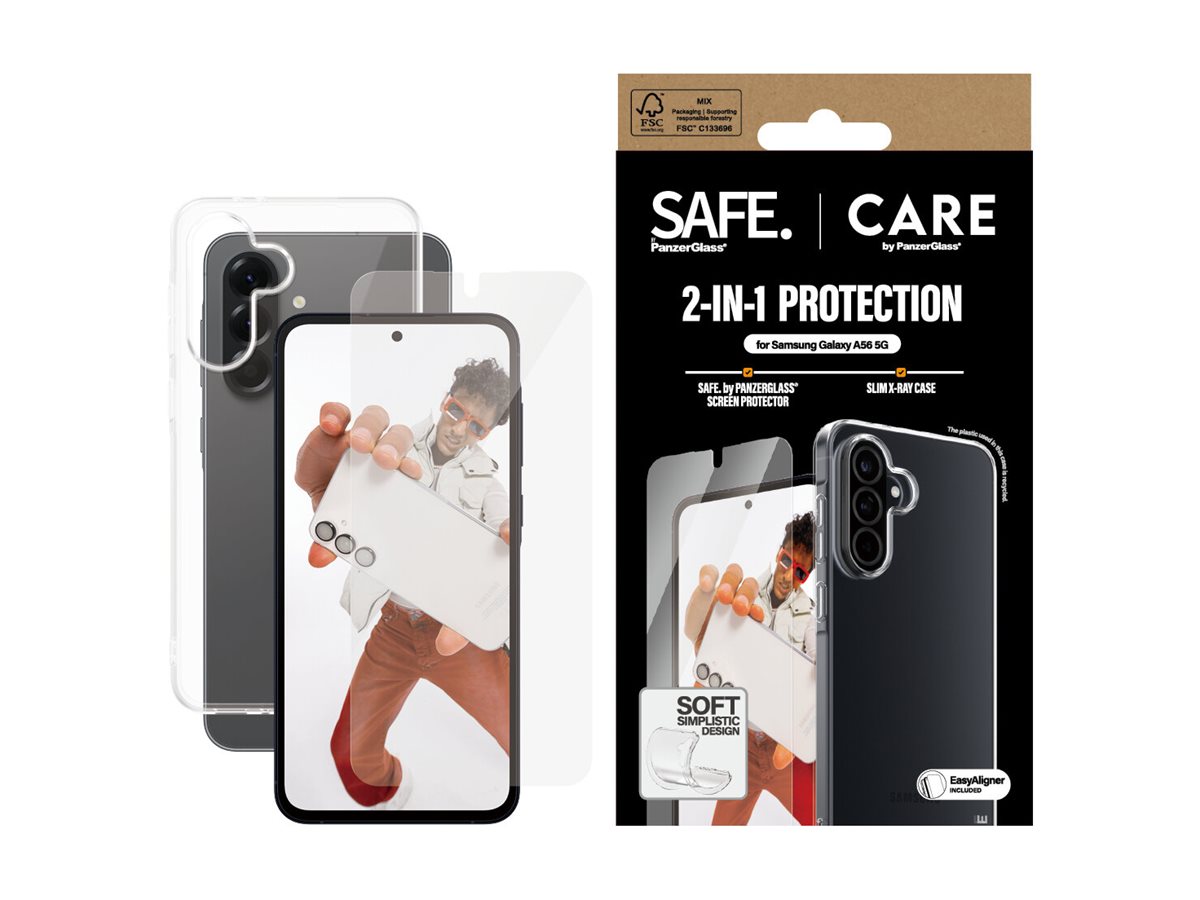 PanzerGlass CARE by PanzerGlass X-Ray - 2-in-1 Bundle - hintere Abdeckung für Samsung Galaxy A56, Ansicht 2