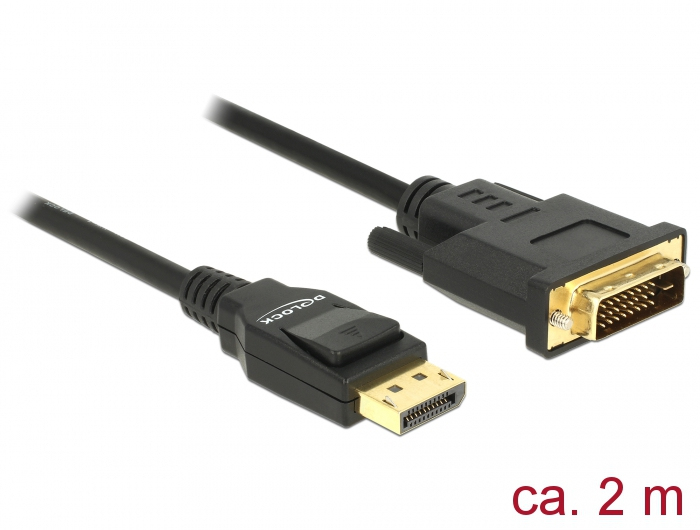 Delock Videokabel - Single Link - DisplayPort (M), Ansicht 3