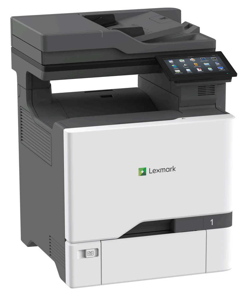 Lexmark XC4342 - Multifunktionsdrucker - Farbe - Laser - A4/Legal (Medien), Ansicht 4