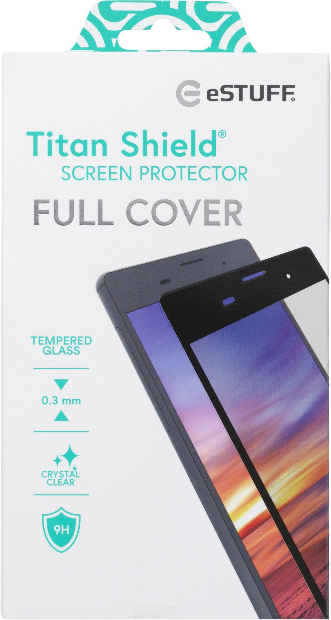 eSTUFF Titan Shield - Bildschirmschutz für Handy, Ansicht 2