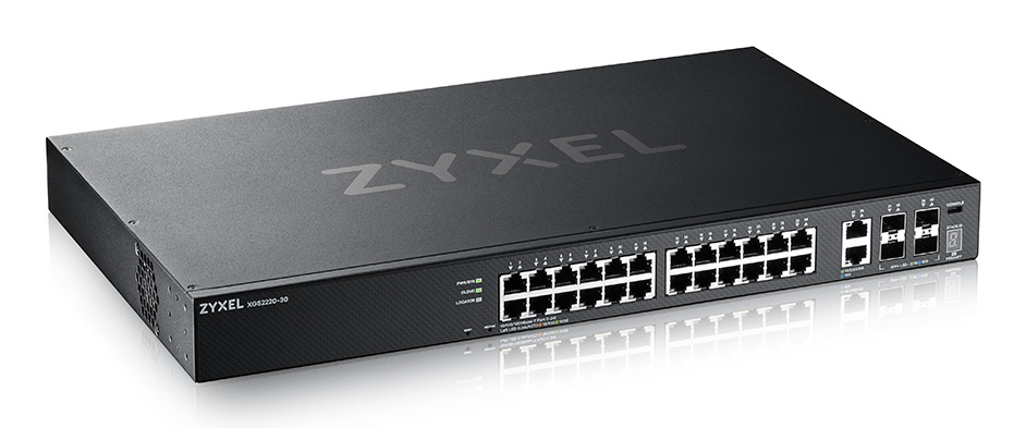 ZyXEL XGS2220-30 - Managed - L3 - Gigabit Ethernet (10/100/1000) - Rack-Einbau, Ansicht 3