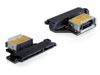 Delock Adapter SATA 22 pin female > eSATApd female - Speicher-Controller - 2.5 3.5 (6.4 cm 8.9 cm)