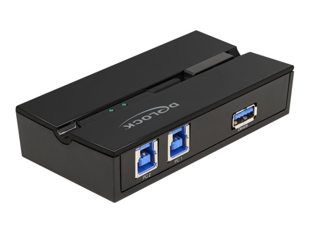 Delock USB 3.0 Switch für 2 PC an 1 Gerät