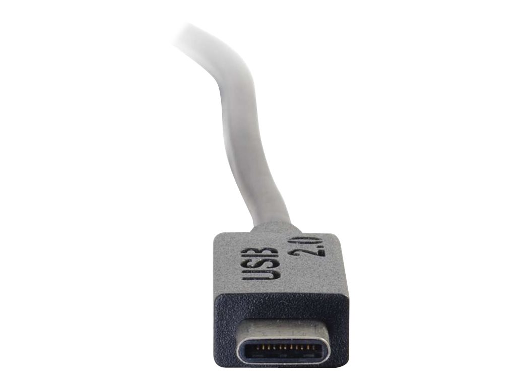 C2G 1m USB 2.0 USB Type C to USB A Cable MM - USB C Cable Black - USB-Kabel - USB (M)