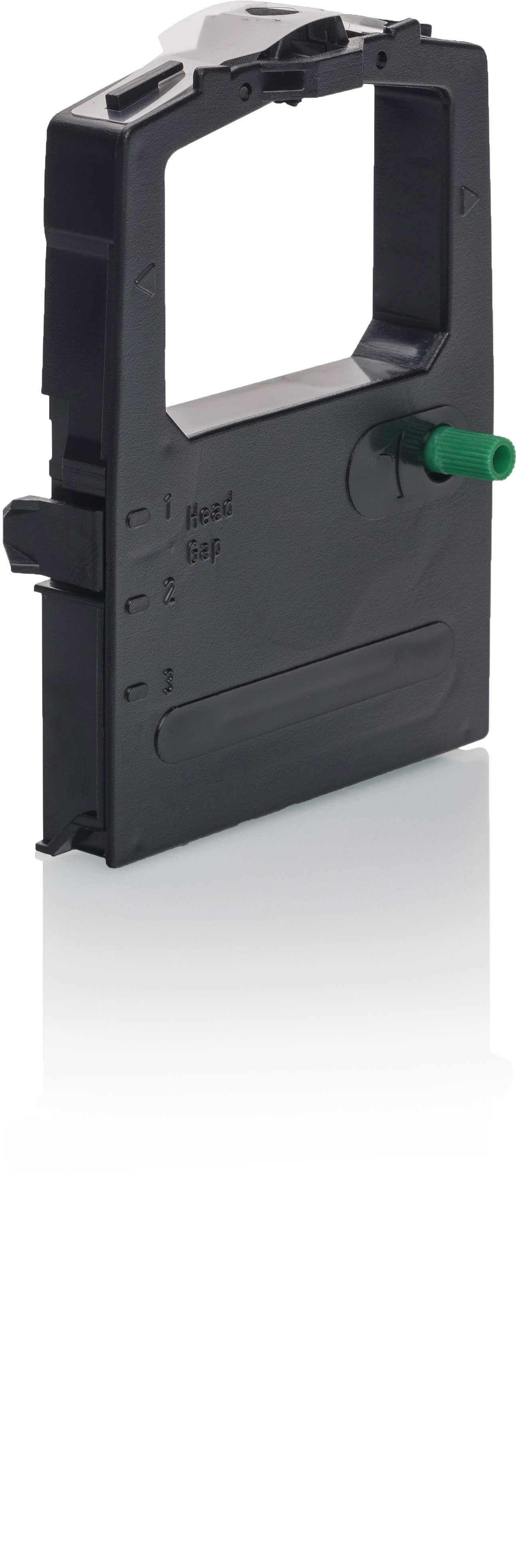 KMP Schwarz - 8 mm x 1.8 m - Farbband - für OKI Microline 182, Ansicht 3