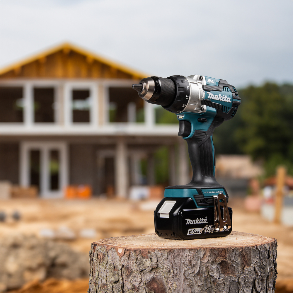 Makita DHP489RTJ Akku-Schlagbohrschrauber inkl. MAKPAC + 2 Akkus 5.0Ah, Ansicht 3