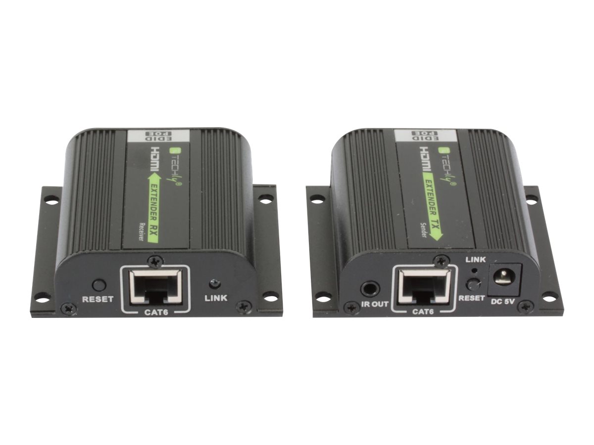 Techly IDATA EXT-E70POED - Sender und Empfänger, Ansicht 4