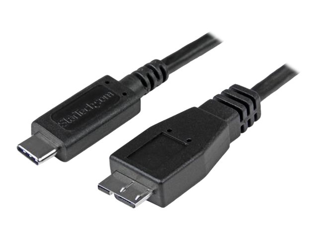 StarTech.com 1m USB 3.1 USB-C auf USB Micro B Kabel - USB 3.1 Typ C zu Micro-B Anschlusskabel - USB-Kabel - USB-C (M)