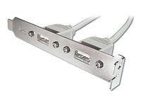 ASSMANN - USB-Konsole - Inline, 5-polig (W) zu USB (W) - 25 cm - beige