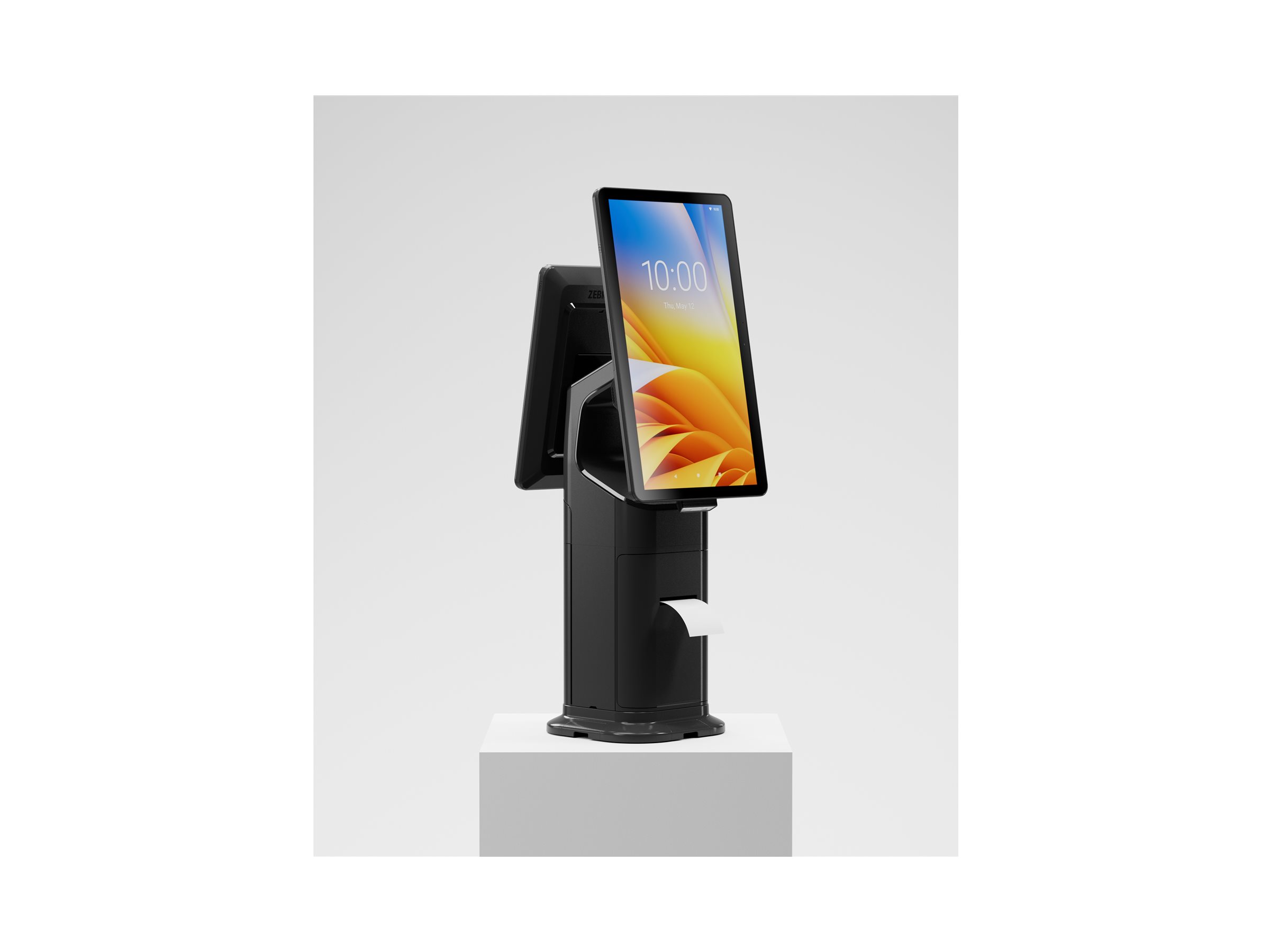Zebra KC50 - Kiosk - 1 5430 / 2.1 GHz - RAM 8 GB - Flash 128 GB - 1GbE, Bluetooth, Wi-Fi 6, Bluetooth 5.3 - WLAN: 802.11 a/b/g/n/ac/ax/d/h/i/k/r/v/w/mc, Bluetooth 5.3, NFC - Monitor: LCD 55.9 cm (22")