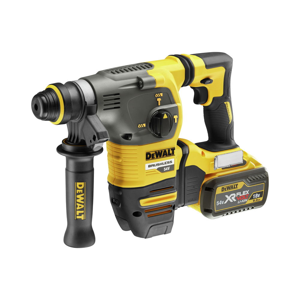 DeWalt DCH333X2 54V XR FlexVolt Akku-Bohr-/Meißelhammer inkl. Koffer + 2 Akkus 3.0Ah, Ansicht 2