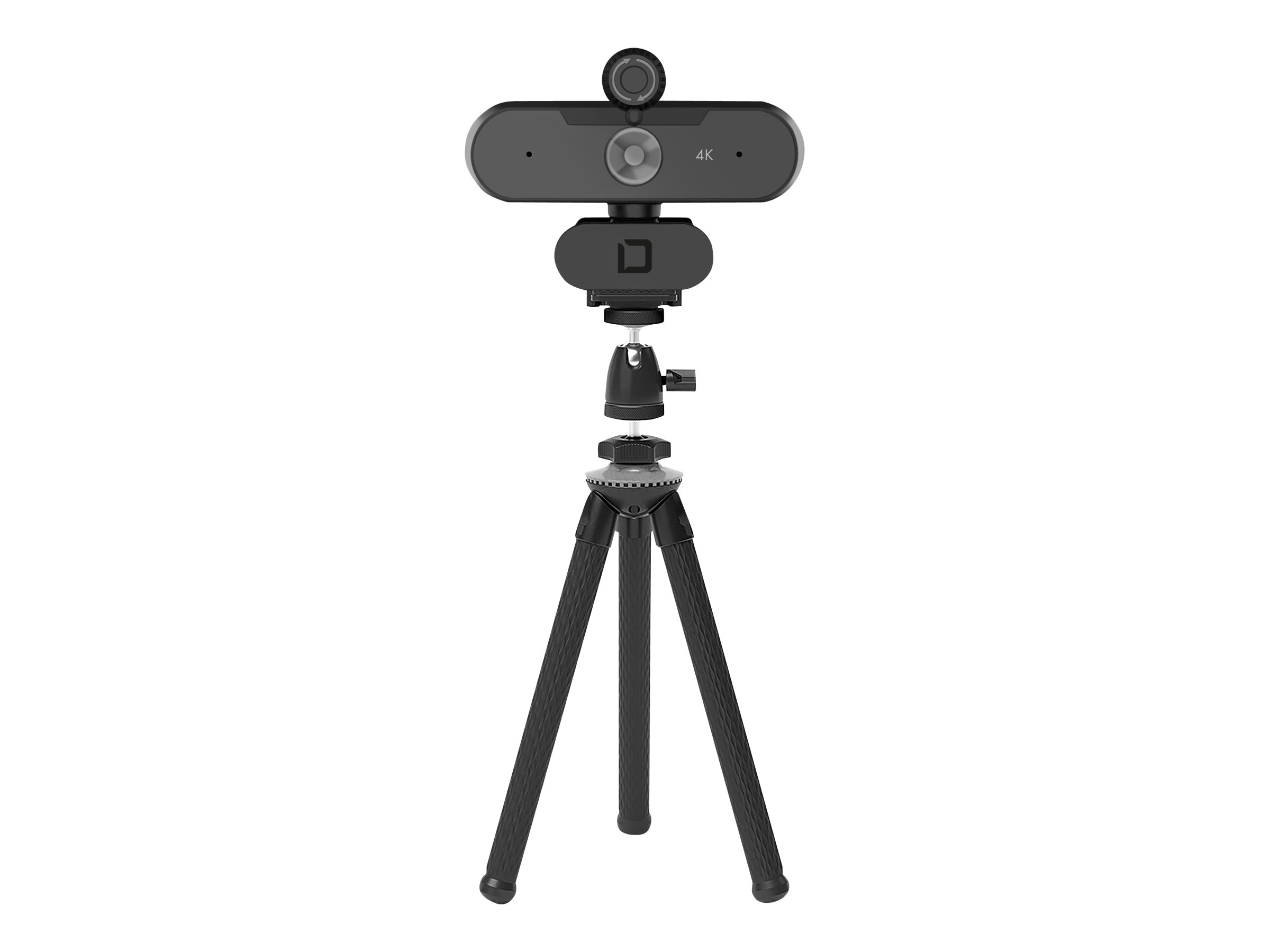 Dicota Webcam PRO Plus 4K - Webcam - Farbe - 3840 x 2160, Ansicht 2
