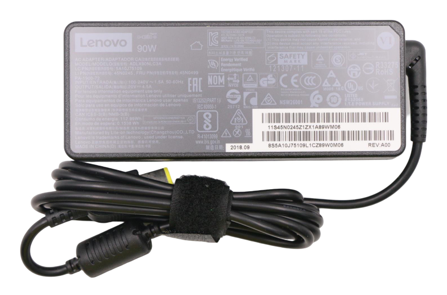 Lenovo Lite-On ADLX90NLC3A - Netzteil - Wechselstrom 100-240 V, Ansicht 2