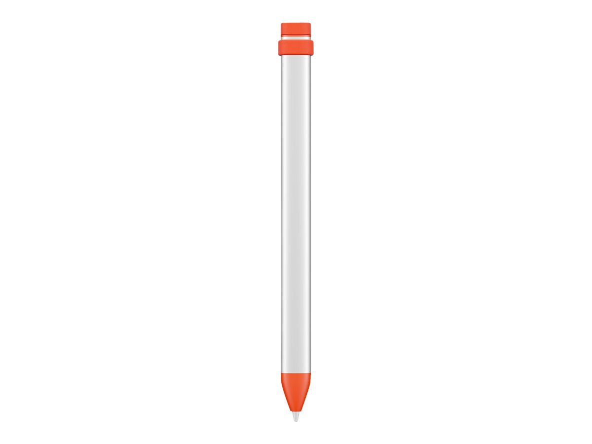 Logitech Crayon - Digitaler Stift - kabellos - Intense Sorbet - für Apple 10.2-inch iPad 10.5-inch iPad Air (3rd generation)