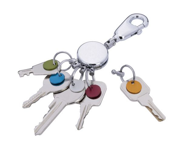Troika Schlüsselanhänger PATENT/Colour glänzend, Ansicht 4