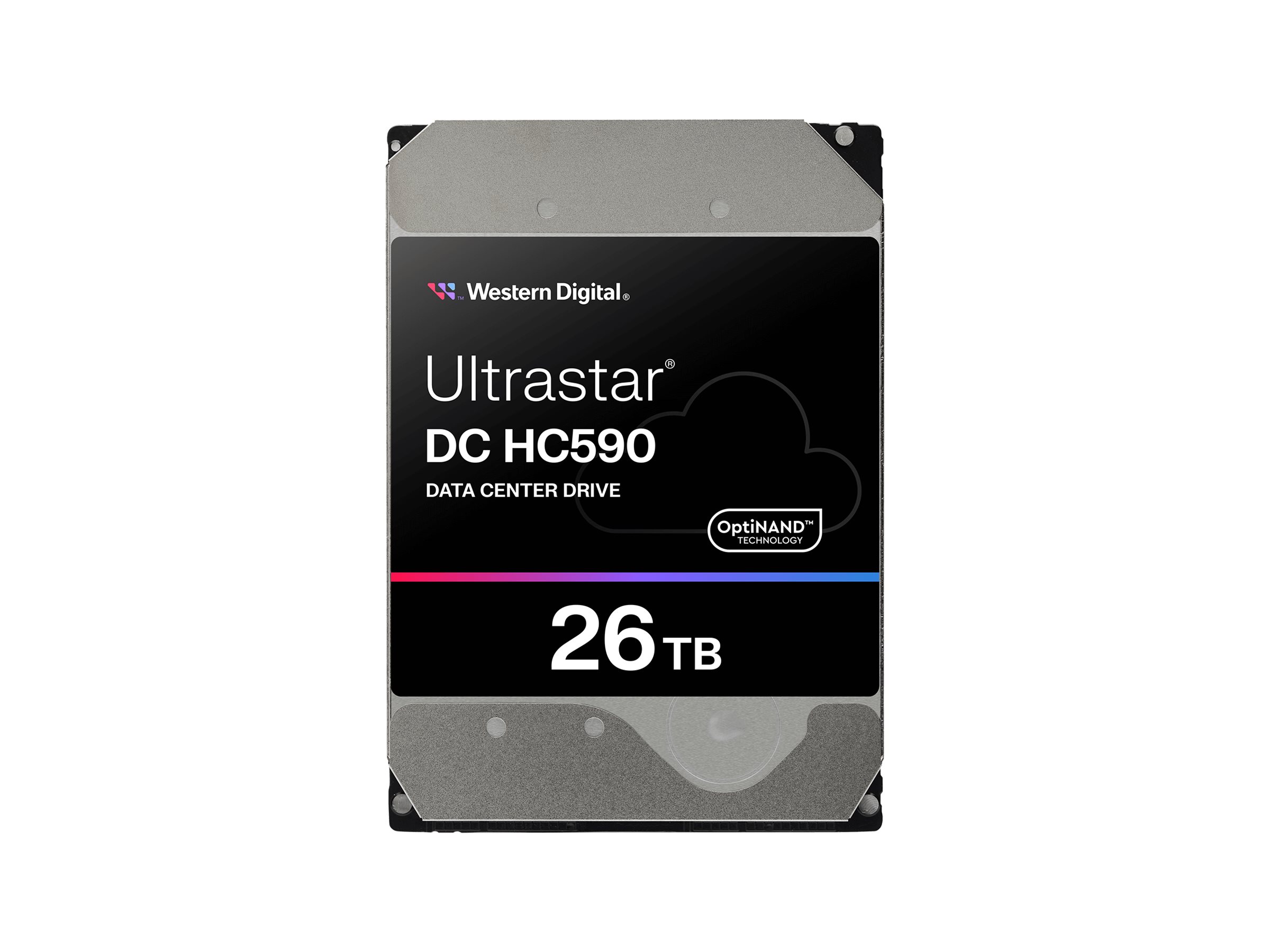 WD Ultrastar DC HC590 0F65672 - Festplatte - Datencenter - verschlüsselt - 26 TB - intern - 3.5 (8.9 cm)