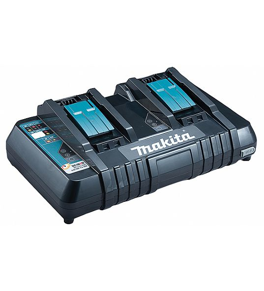Makita DC18RD - Batterieladegerät - 2 x Batterien laden, Ansicht 2